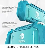 Vista 5 de Mumba Grip Case for Nintendo Switch Lite, [Blade Series] TPU Protective Portable Cover Accessories Compatible with Switch Lite Console 2019 Release
