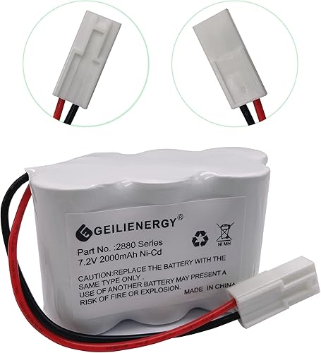 Miniatura 7 de GEILIENERGY Batería de 7.2 V compatible con Bissell serie 2880 y modelos de vacío 2880, 2880A, 2880B, 2880C, 2880D, 2880K, 2880Q, 2880T, 2880W,