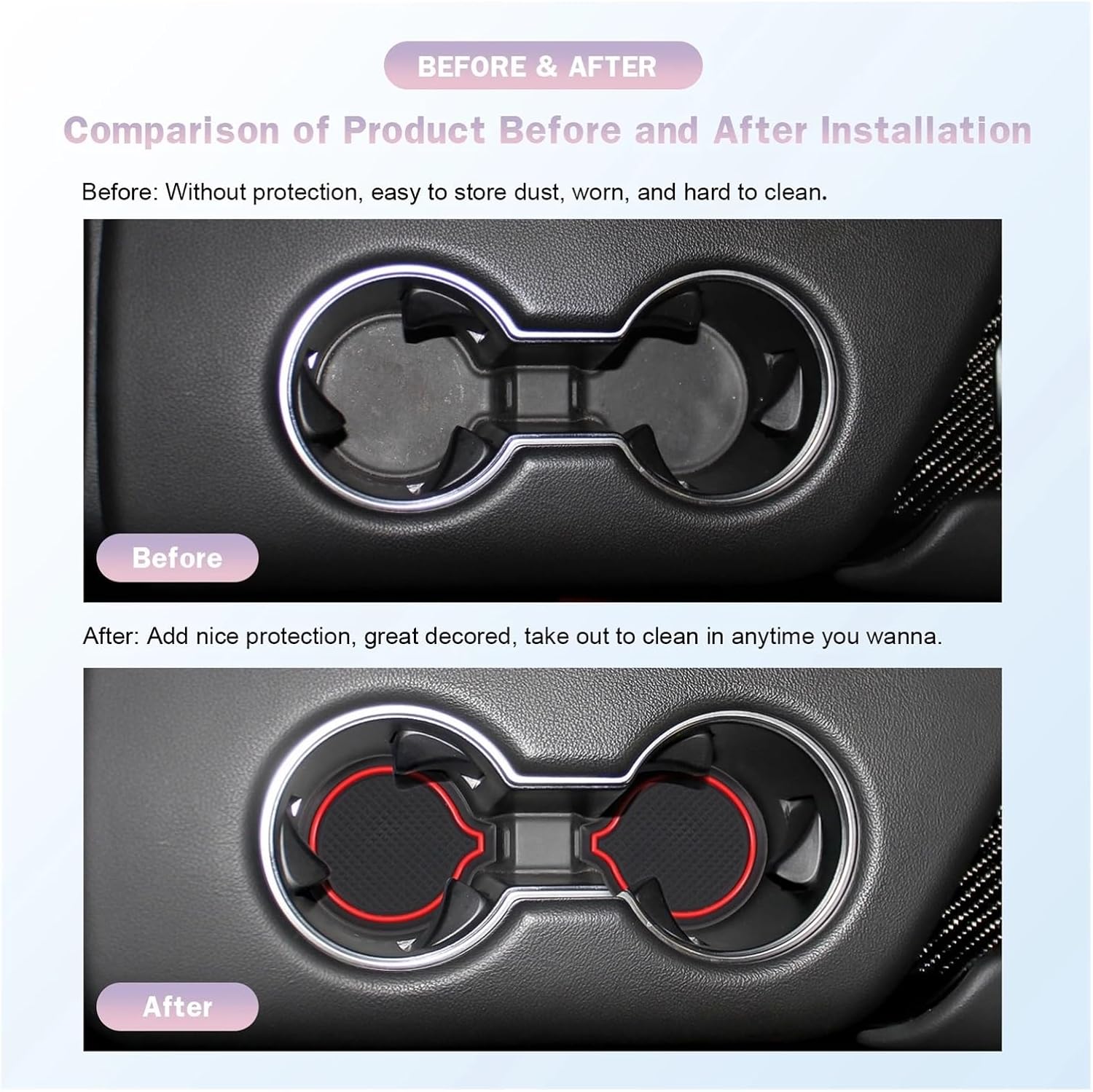 Compatible with Toyota Supra GR 2020 2021 2022 Car Door Groove Mat Anti-Slip Slot Pad Auto Interior Toyota Supra GR Accessories 2022(Black)