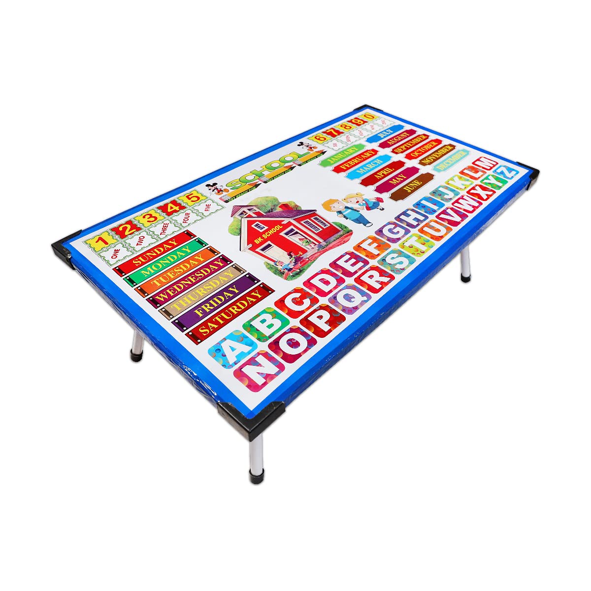Buy Aarvee Kids Alphabet & Numbers Board/ Study Table with Folding