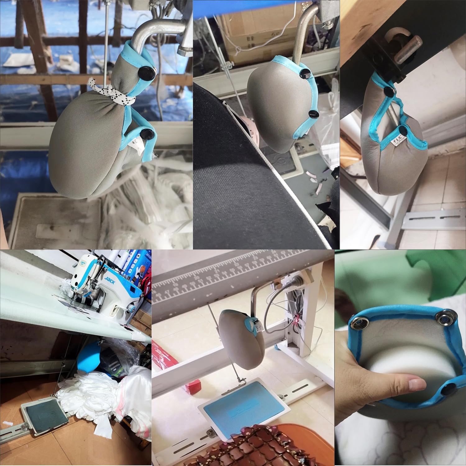 ArrErr Sewing Machine Knee Lifter Cushion Pad Comfort Foam Cover Protector for JUKI Singer Consew Brother Pfaff Reliable Rex Yamata Industrial Blindstitch Sewing Machines Walking Foot Sewing