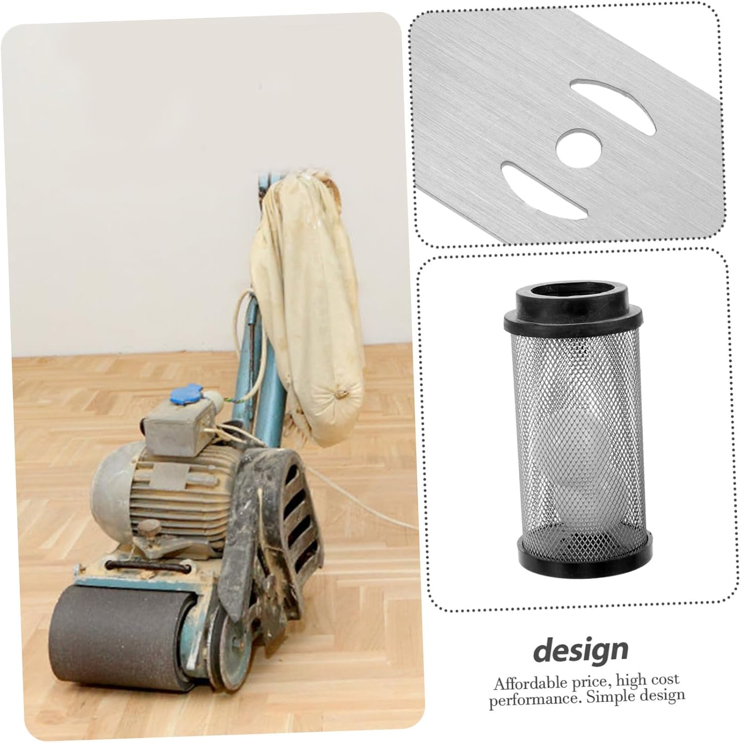 Unomor Float Ball Strainer for Floor Scrubber Reusable Filter Accessory Compatible Multiple Models Easy to Install Design for Efficient Cleaning