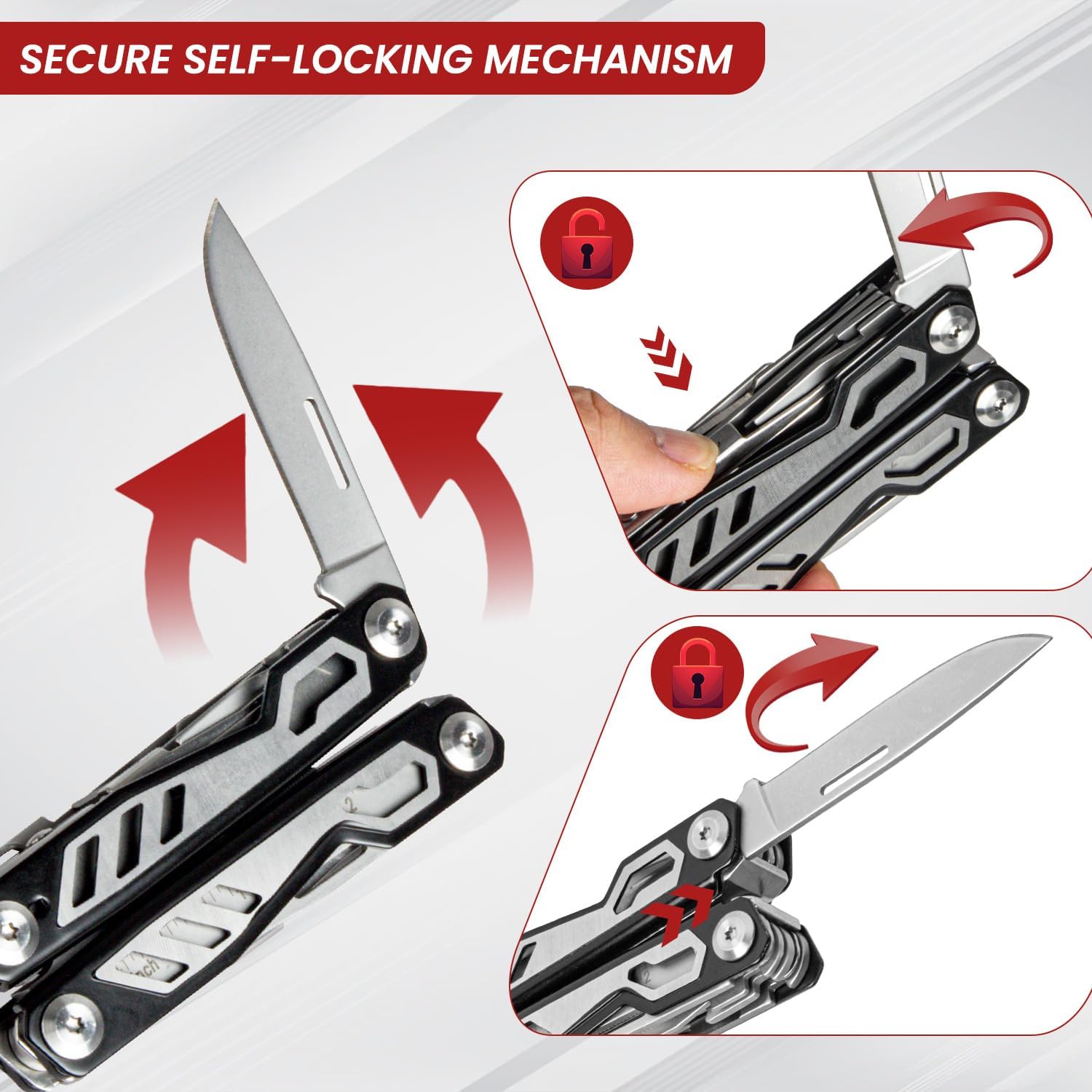 Side Storage Multitool Compatible with 2024-2026 Toyota Tacoma, 4Runner Driver Side Dash Mount Secret Compartment Organizer Hidden Multi Tool Accessories Replaces PT420-35240