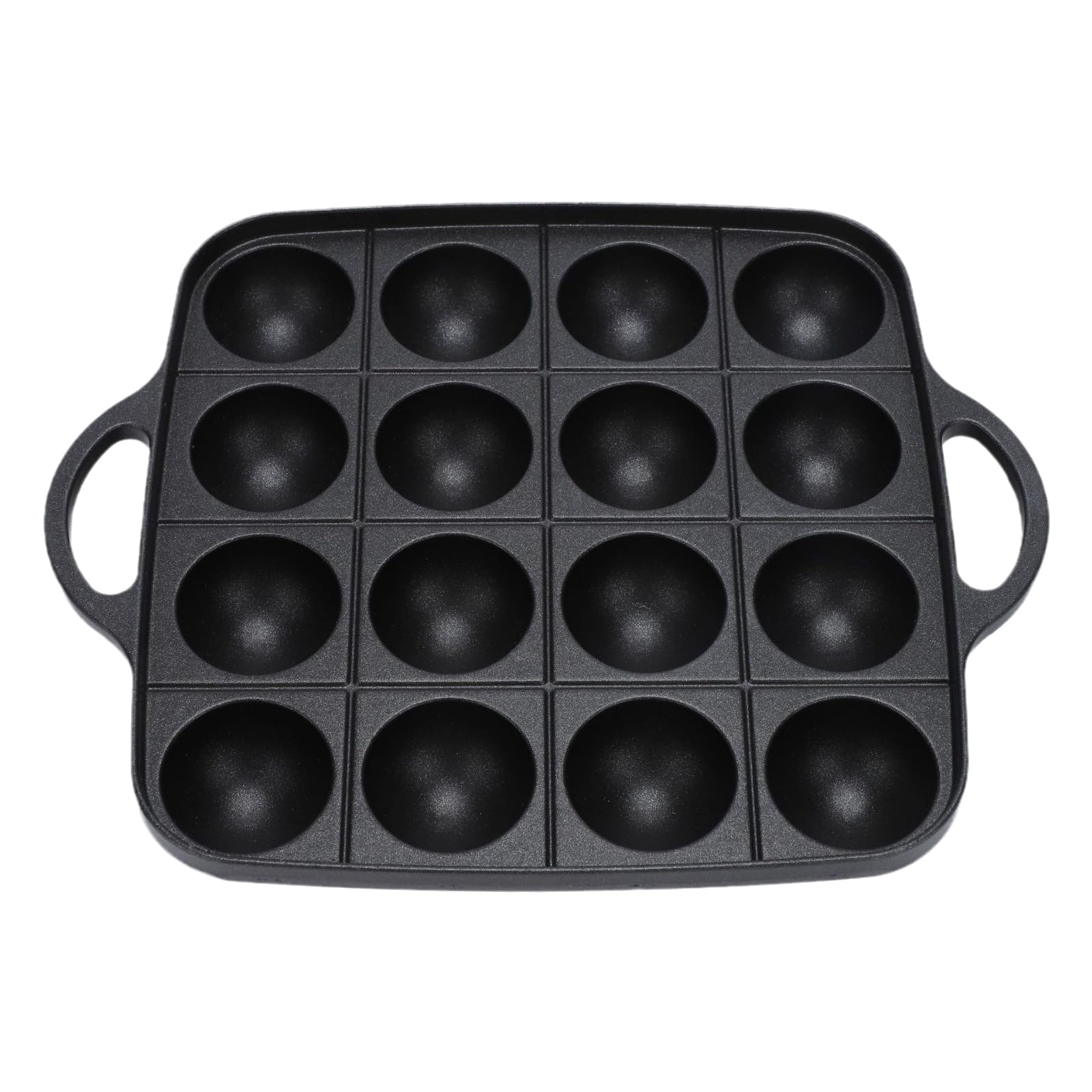 Kalttoy 16 Hole Aluminum Grills Pan Octopuses Ball Pancake Maker Nonstick Cooking Plate Meatballs Pan Kitchen Cookware Enduring Nonstick Cooking Plate
