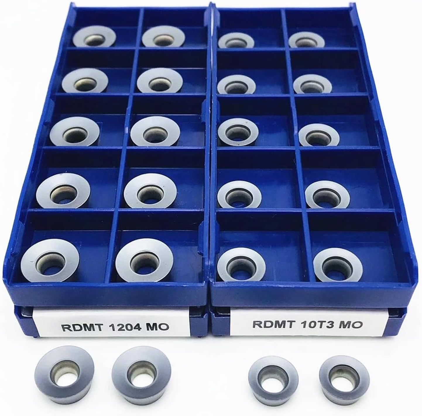 Carbide Milling Cutter CNC Carbide Lathe Parts Tool RDMT 1204 Turning Insert TMP1105 (Size : RDMT10T3 MO LT30, Color : 10PCS)