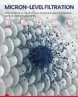 Vista 4 de KAX Filtro de aire del motor, CA11114 Reemplazo para Focus 2012-2018 Escape 2013-2019 MKC 2015-2019 Transit Connect 2014-2016 Replce#FA-1908, medios