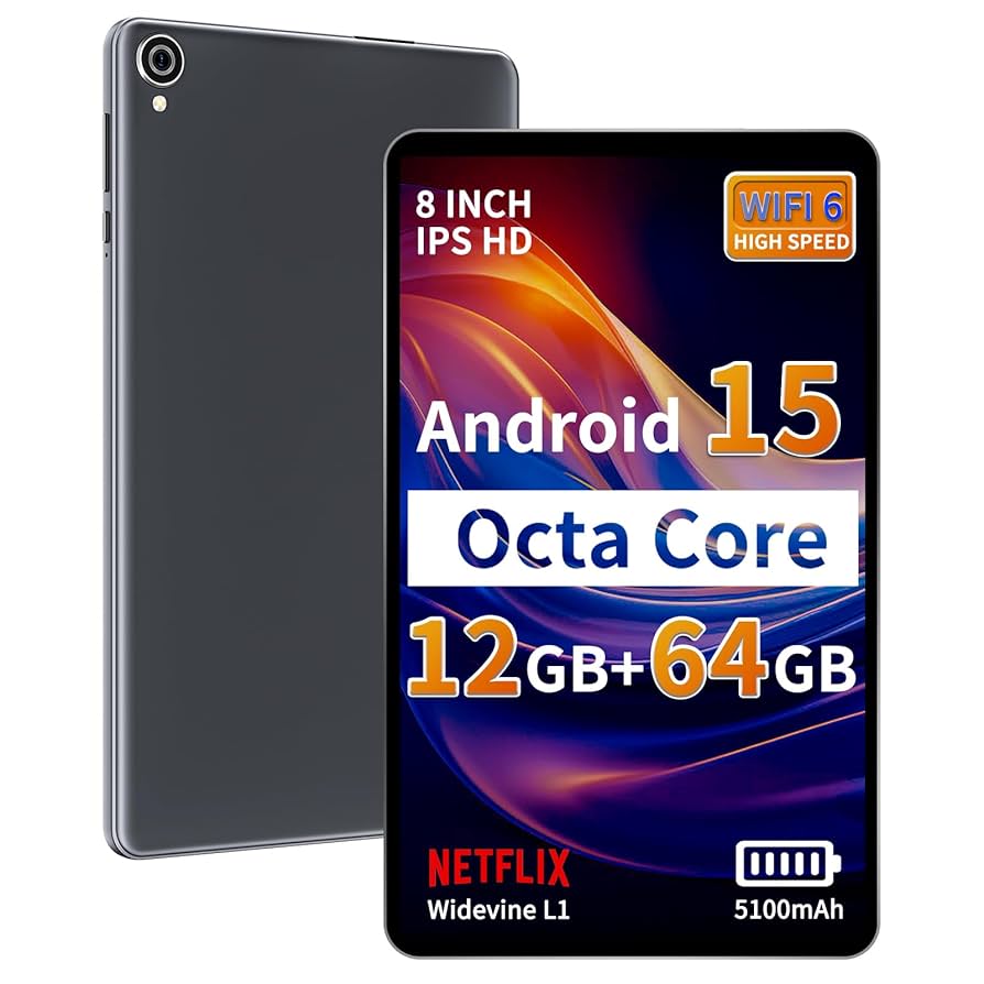 ✨ラスト1点✨タブレット 8インチ Android 15 Tablet 8コア Amazon.com : Topsand 2025 Android 15 Tablet 8 inch Tablet