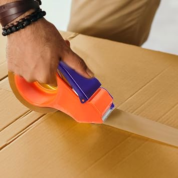 Tape Cutting Sealer Fixed Base Easy to Use Dispenser for Packing Machine Random Color