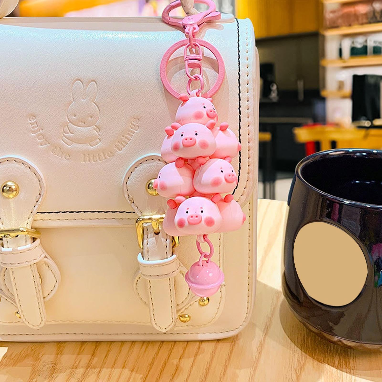 Amazon.co.jp: [Mechesa] アニマルキーリングチャーム,車のキー用