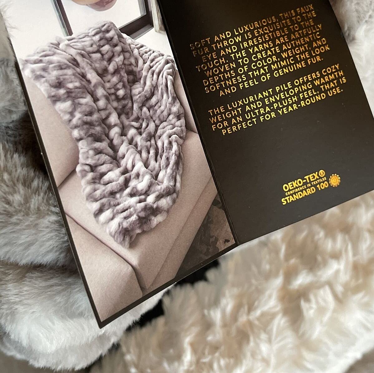 Amazon｜Mon Chateau 60インチ x 70インチ 究極のフラシ天フェイク