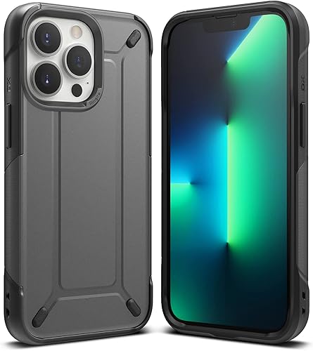 Ringke DX compatible con iPhone 13 Pro, resistente protección contra caídas de grado militar de doble capa resistente para parachoques de 6.1