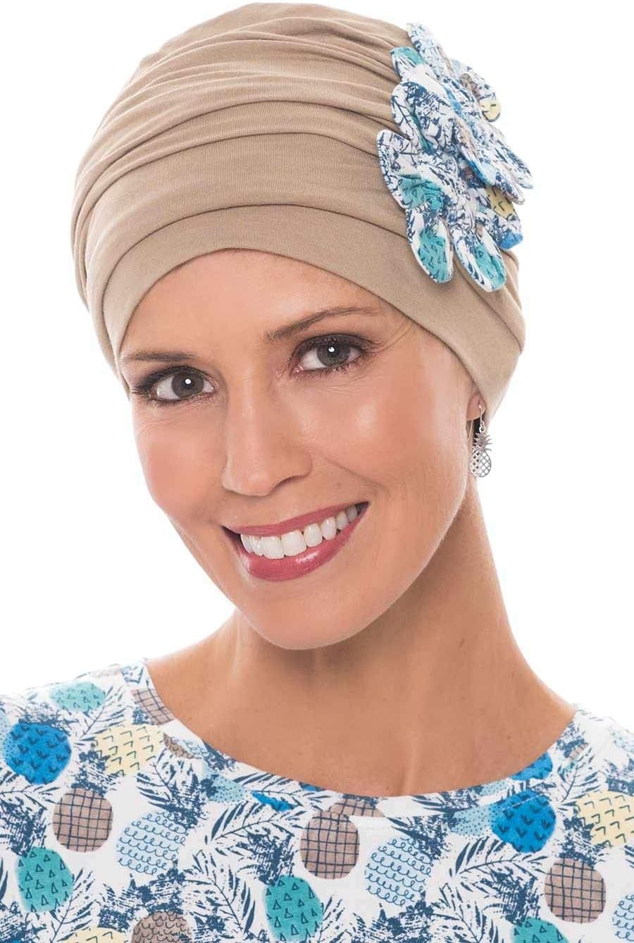 Cardani Flapper Turban - Vintage Flapper Hat in Soft Viscose from Bamboo