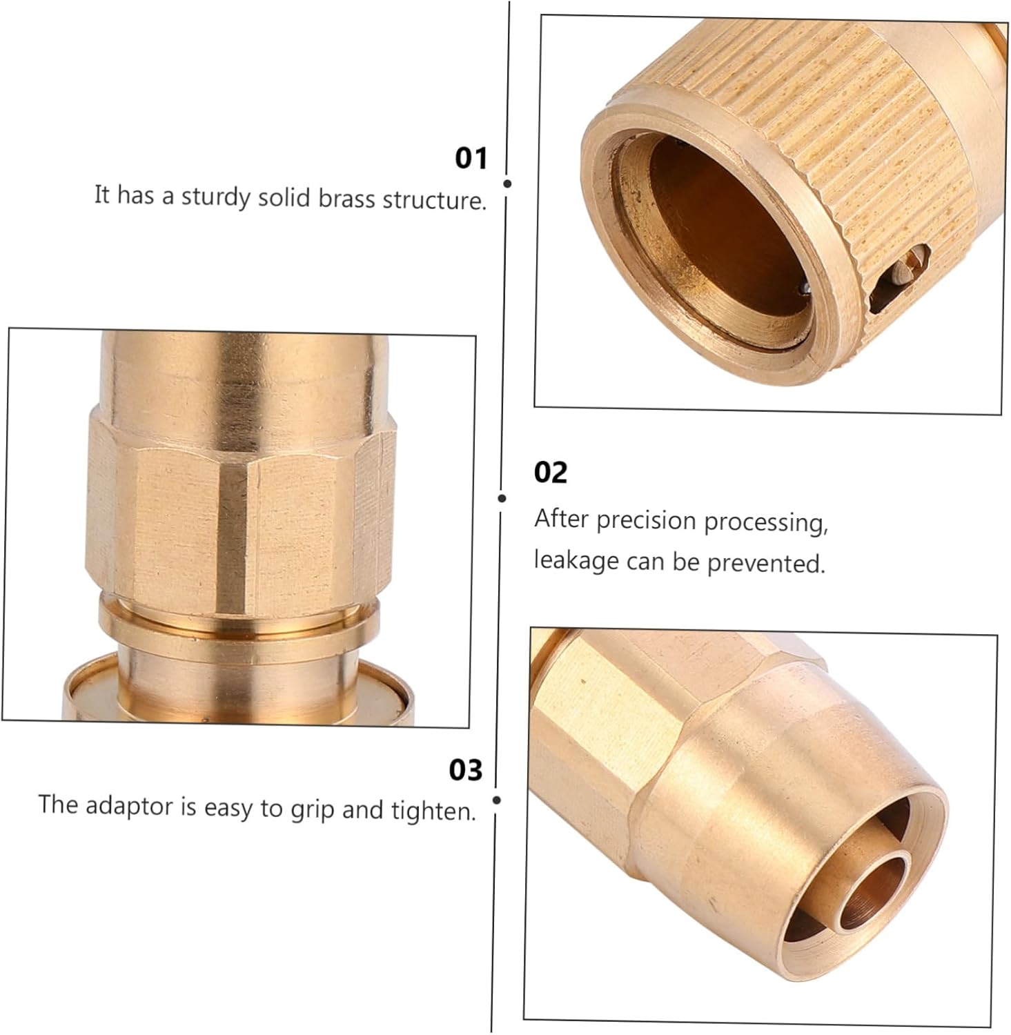Male Iron Thread Flexible Tap Adapters Hose Connector Fittings Set,Air Line Connectors Hose Fitting Quick Connectors Air Coupler and Plug Set, Latex Fittings Water Hose Fitting Flex Duct Hose Mender E