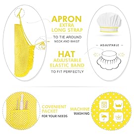 Toyze Gifts for 2-8 Year Old Girls Boys,Chef Costume Set Kids Apron for Girls Toddler Birthday Xmas Gifts for Kids Stocking Stuffer