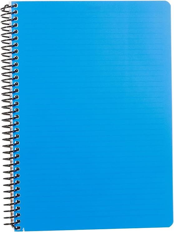 Meteksan Infinity Primary Serisi, A4, 5 Konulu (4 Kareli, 1 Çizgili) 150 Yaprak PP Kapaklı Spiralli Defter, Lacivert