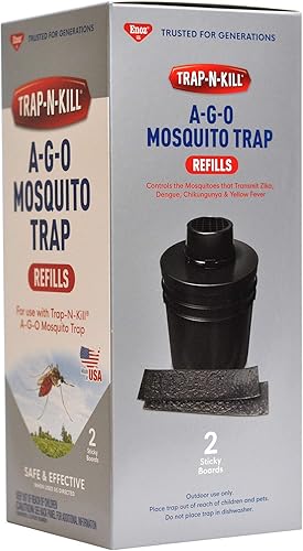 Miniatura 2 de Springstar TK74021 AGO - Tableros de repuesto adhesivos para mosquitos, paquete de 2