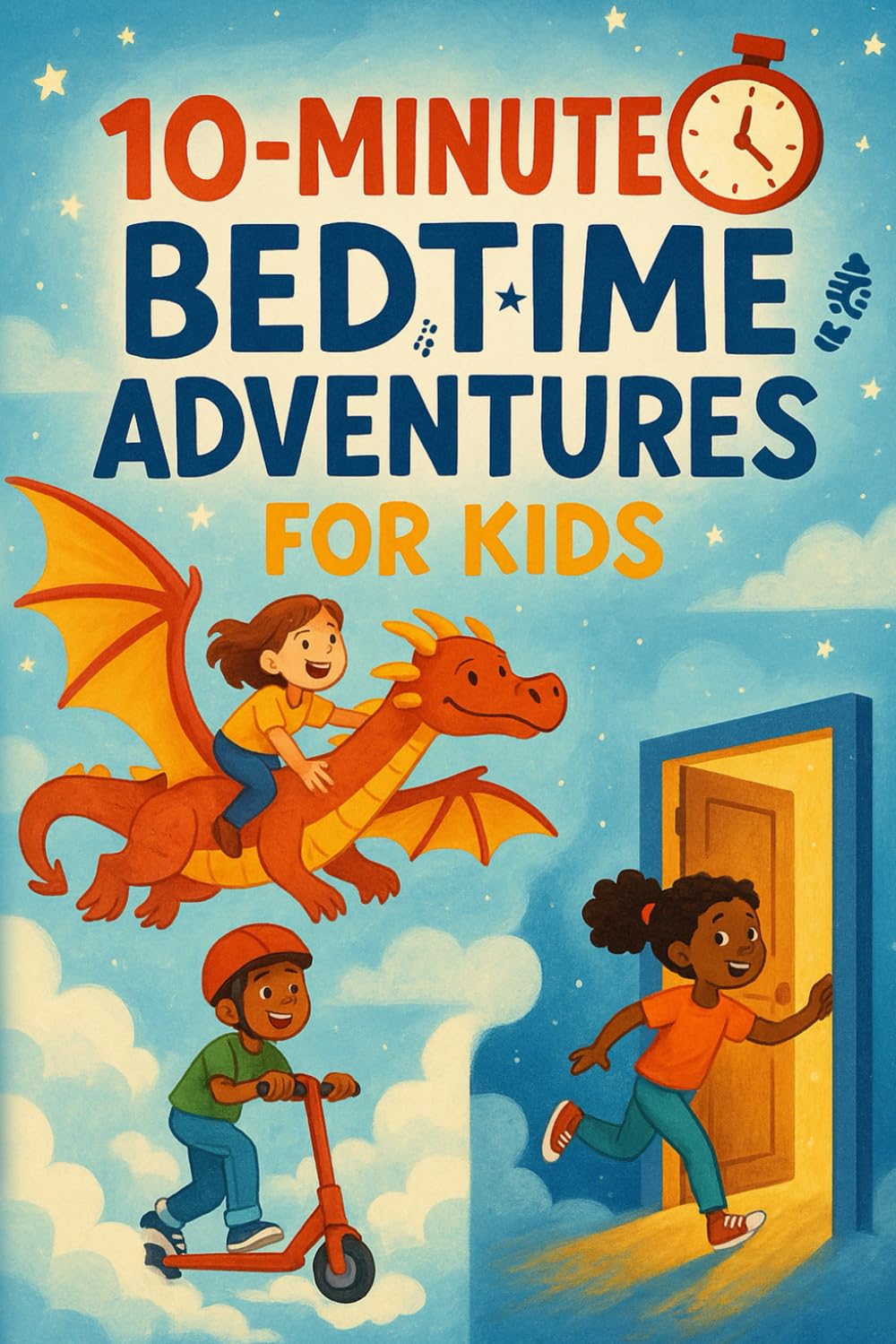 10-Minute Bedtime Adventures for Kids: Race into 10-Minute Bedtime Adventures of Fun, Courage & Magical Nights! (A Must-Have for Kids & Busy Families)