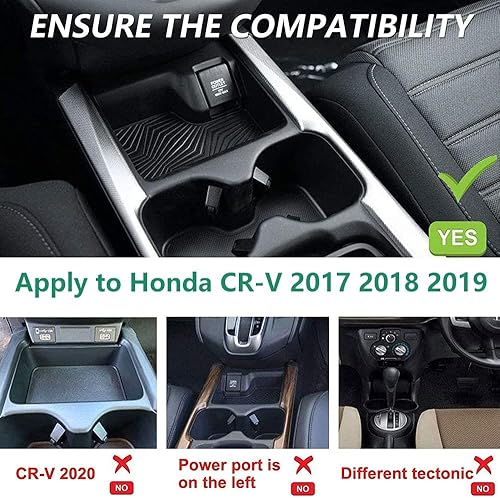 Miniatura 3 de Cargador de coche inalámbrico para Honda CR-VCRV Hybrid 2017 2018 2019, 15 W Qi carga rápida cargador de teléfono para iPhone Galaxy, accesorio de
