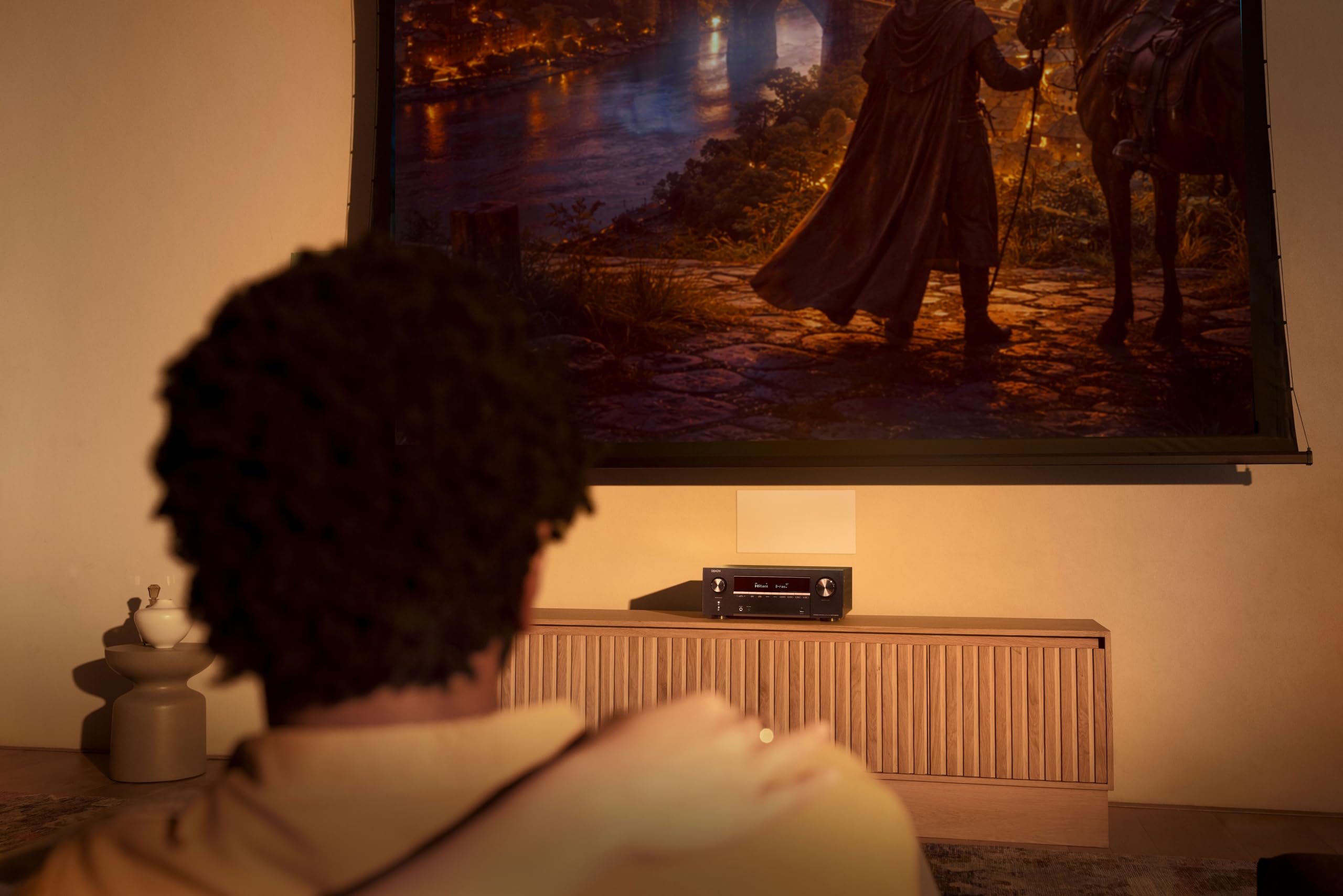 Denon AVC-X3900H Receptor AV 8K de 9.4 Canales, Dolby Atmos, DTS:X, Auro-3D, IMAX Enhanced, HEOS Multiroom, 4K/120Hz Gaming, Dirac Live Ready, Bluetooth, Wi‑Fi - Negro