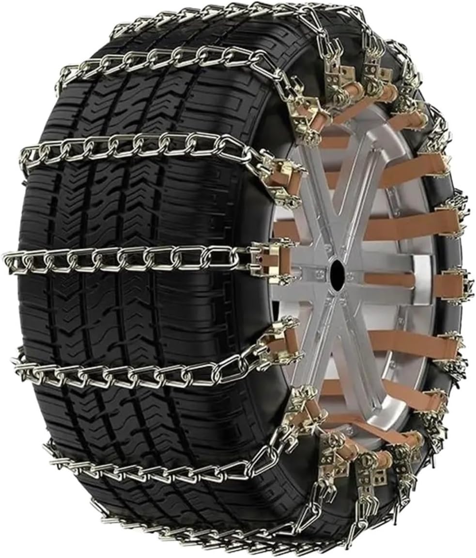 Tire chain strap 10 Pcs Car Winter Snow Chains Iron Anti-skid Strong Tire Truck SUV Supplies