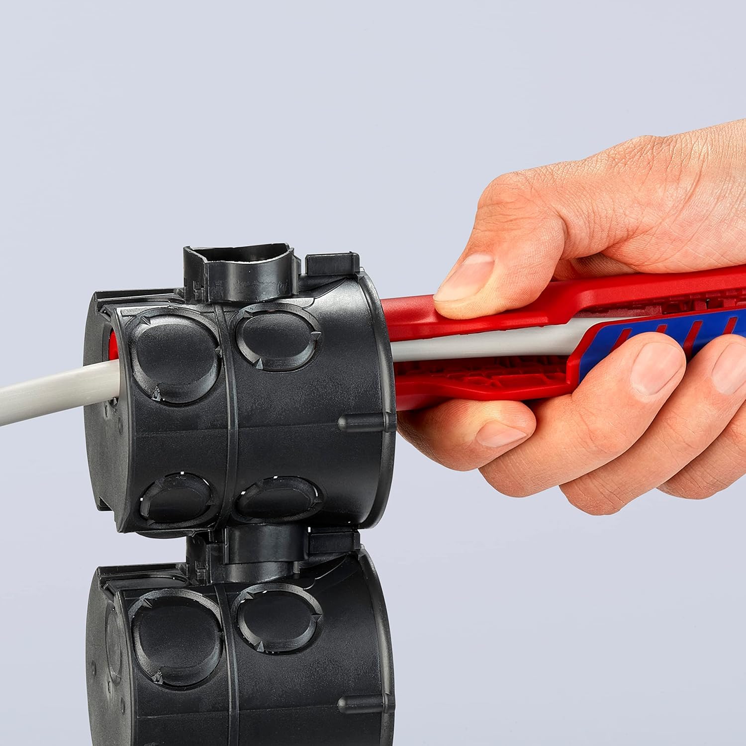 KNIPEX Pelacables de profundidad en blister 175 mm, 16 80 175 SB