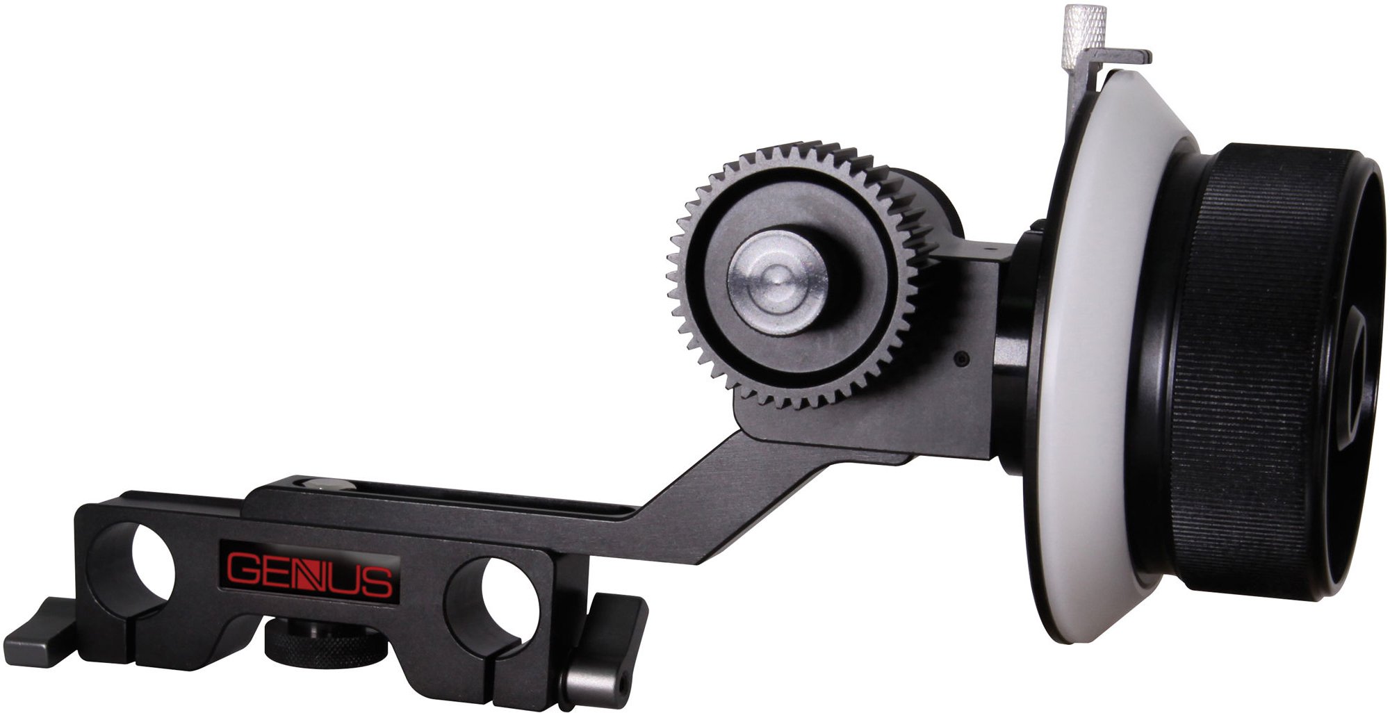 その他 Genus - Bravo Follow Focus Unit G-BFOCDEL Genus Bravo Deluxe Follow Focus with 0.8 Pitch Gear