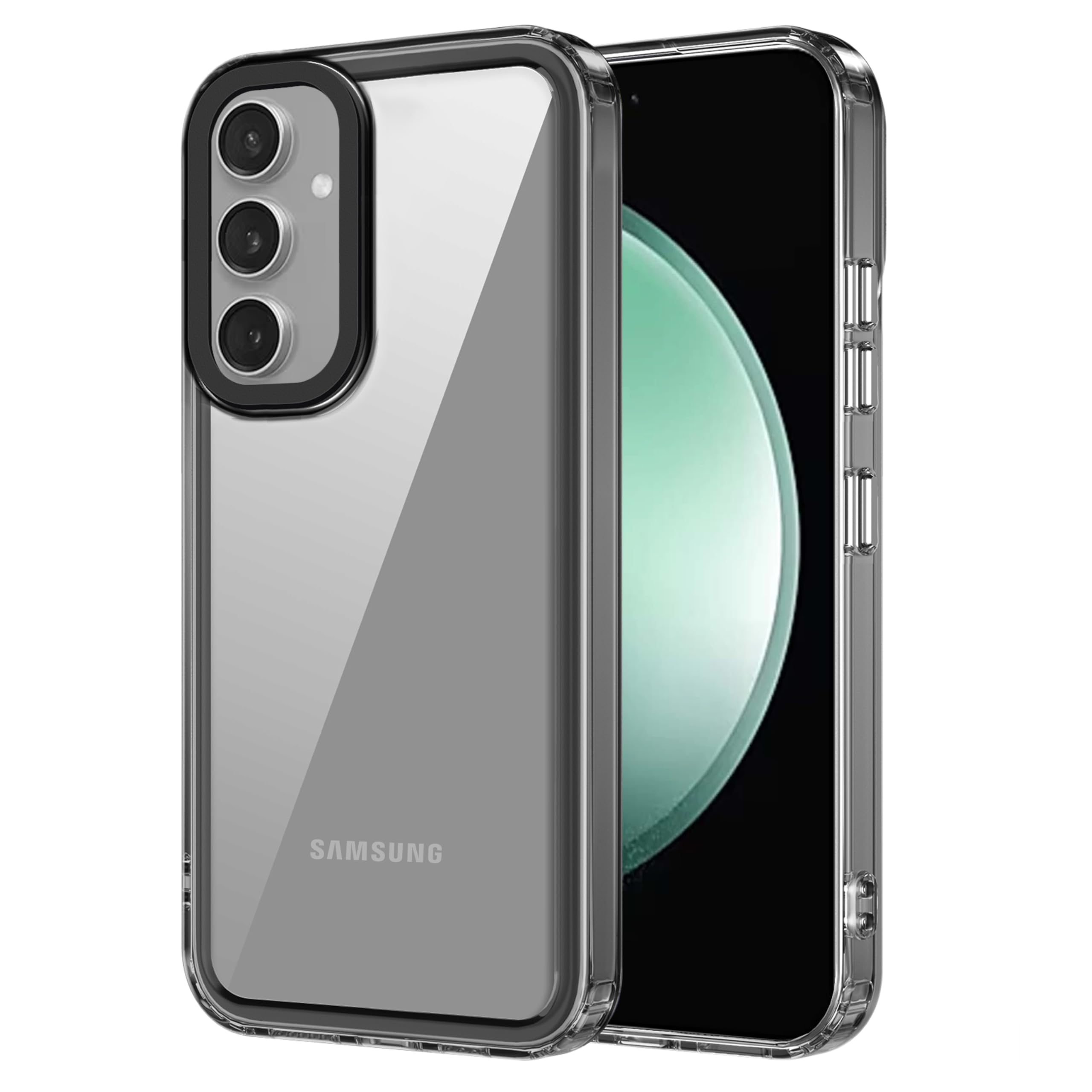 Zapcase Back Case Cover for Samsung Galaxy S23 FE 5G | Compatible for Samsung Galaxy S23 FE 5G Back Case Cover | Case Cover with Camera Protection | (TPU + PC | Translucent Black) (B0CSPTFGMB) Amazon Price History, Amazon Price Tracker