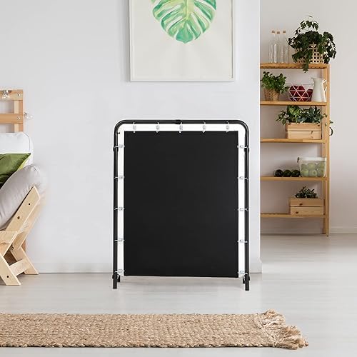 Miniatura 2 de LIFERUN Cama plegable con colchón para adultos, cama plegable con colchón para adultos, marco de cama de metal con colchón de espuma viscoelástica,