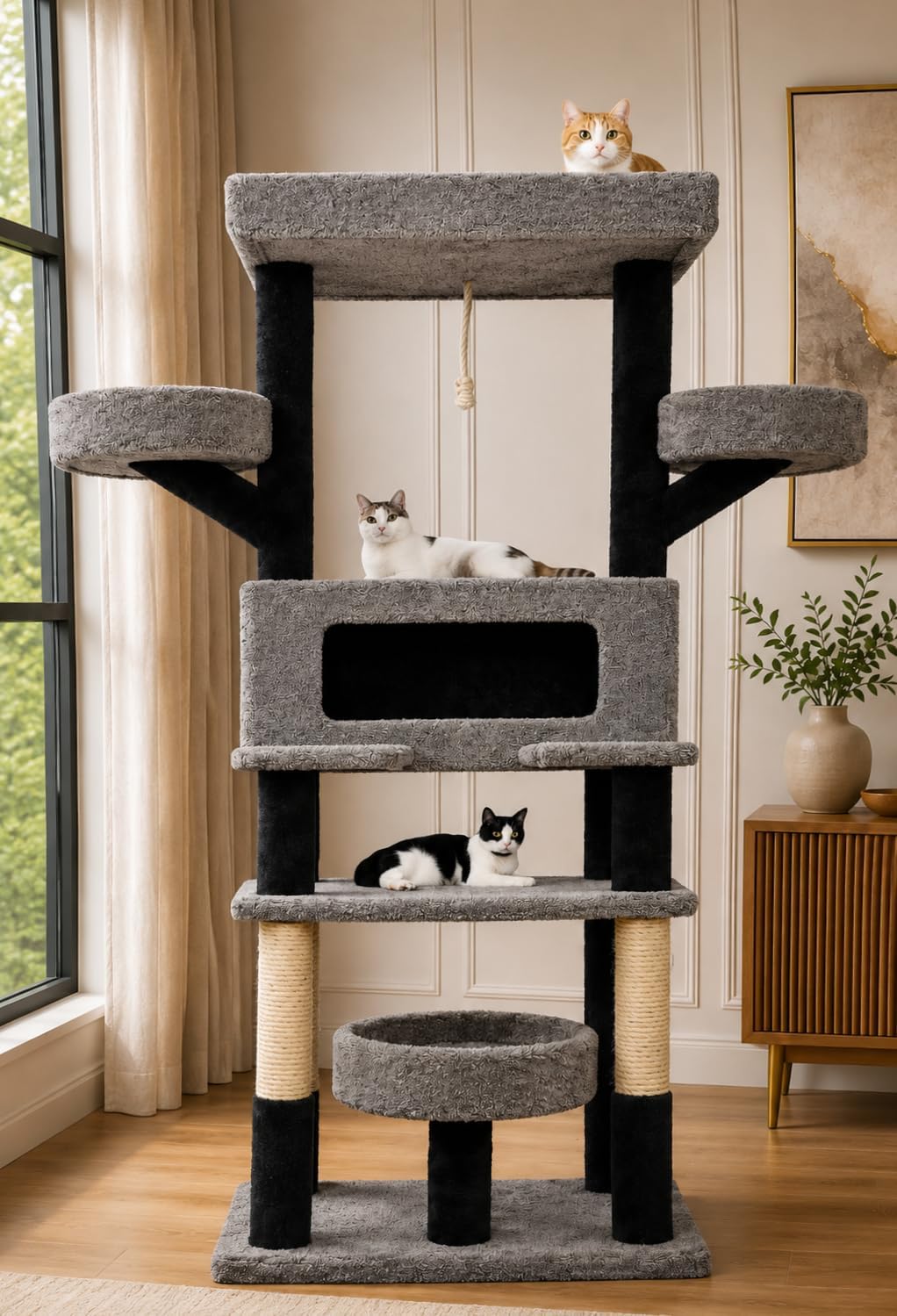 Castillo Premium para Gatos Grandes The Citadel miniatura 1