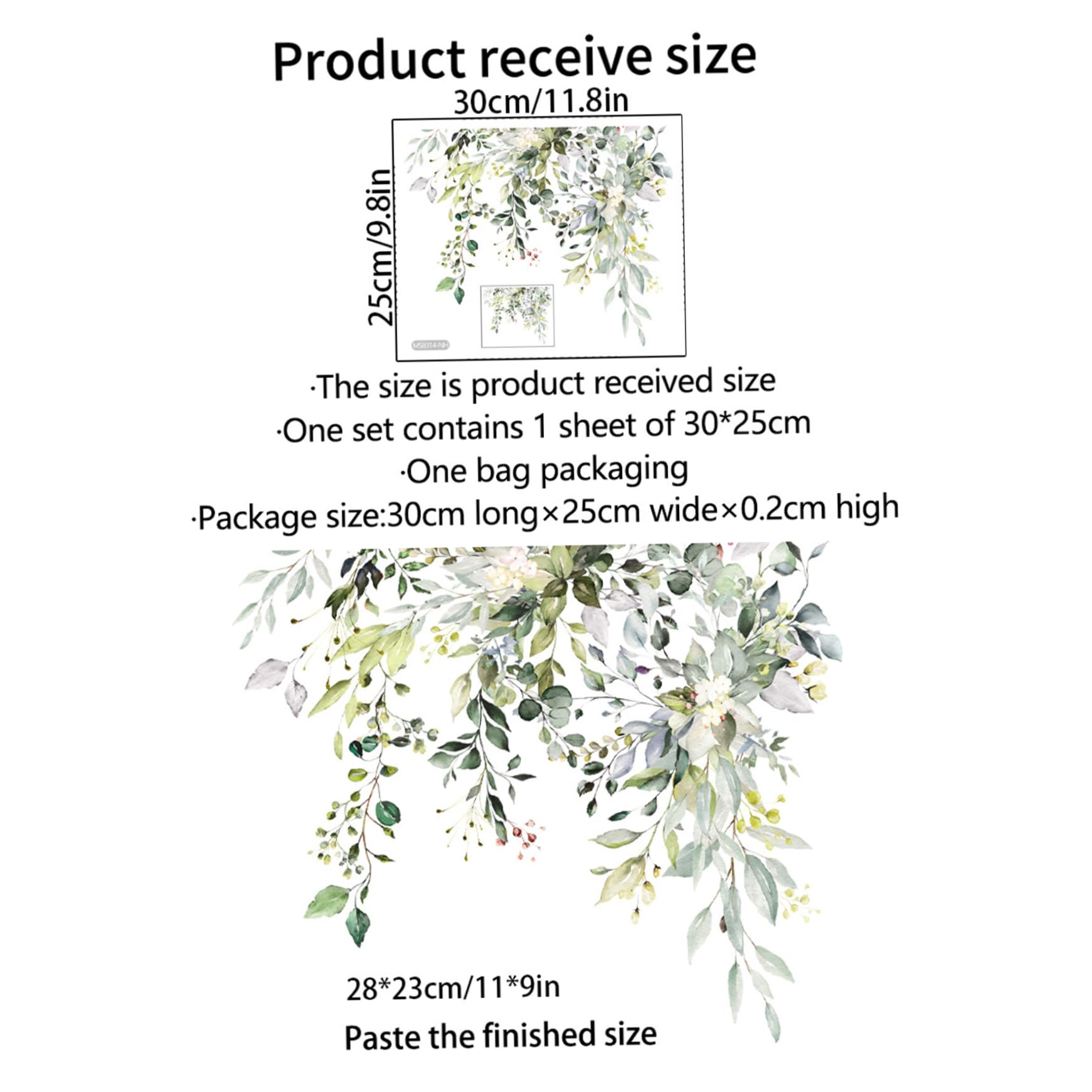 Toilet Stickers Plant Leaves Toilet Seat Lid Stickers Peel Removable Mural Self-Adhesive Bathroom Wall Sticker Decals Decor Wall Decals Small Flower Stickers Bathroom Wall Stickers