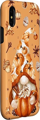 Miniatura 9 de iPhone 13 - Funda con diseño de gnomo de Acción de Gracias, diseño de calabaza y especias