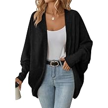 Womens Cardigan Sweaters Oversized Batwing Cardigans Coats Loose Open Front Knit Sweater Long Winter Fall Tops