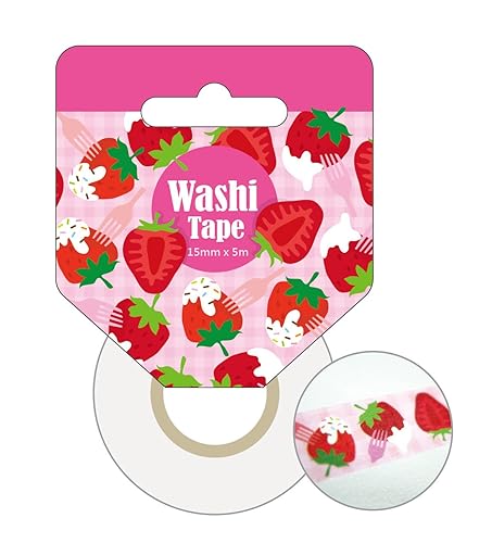 Miniatura 2 de Best Creation Washi Tape, 0.591 in16.4 ft, fresa