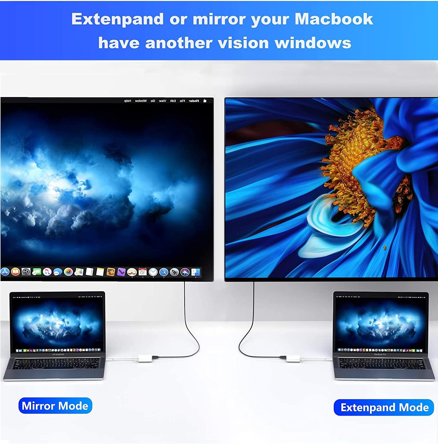 USB C to HDMI Adapter 4K@60Hz for iPhone 15 16 17, Apple MFi Certified, USB Type-C Digital AV HDMI Female Converter for MacBook Pro/Air, iPad Pro, iMac, Galaxy S26/25, Surface, XPS (White)