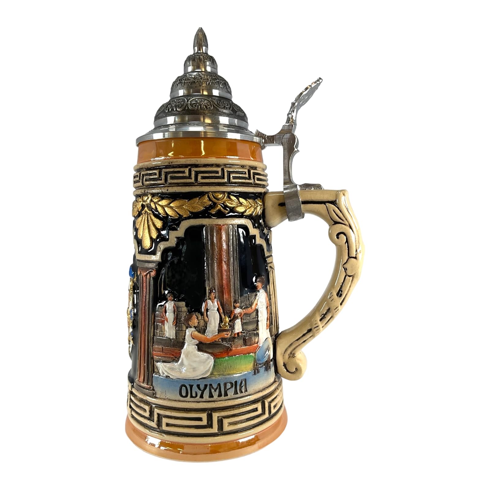 Amazon.co.jp: King-Werks ギリシャ ドイツ ビールジョッキ .75L 限定