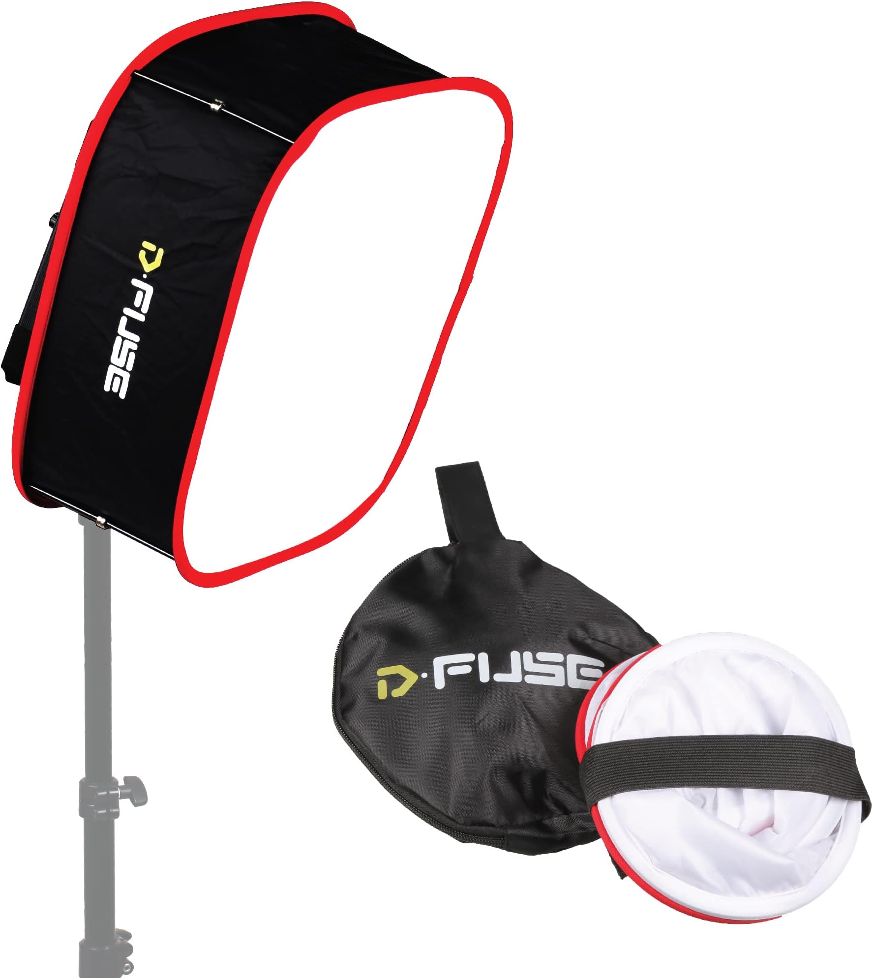 Kamerar D-Fuse Collapsible Portable Softbox For 1X1 Studio LED Panel L 12" x 12"