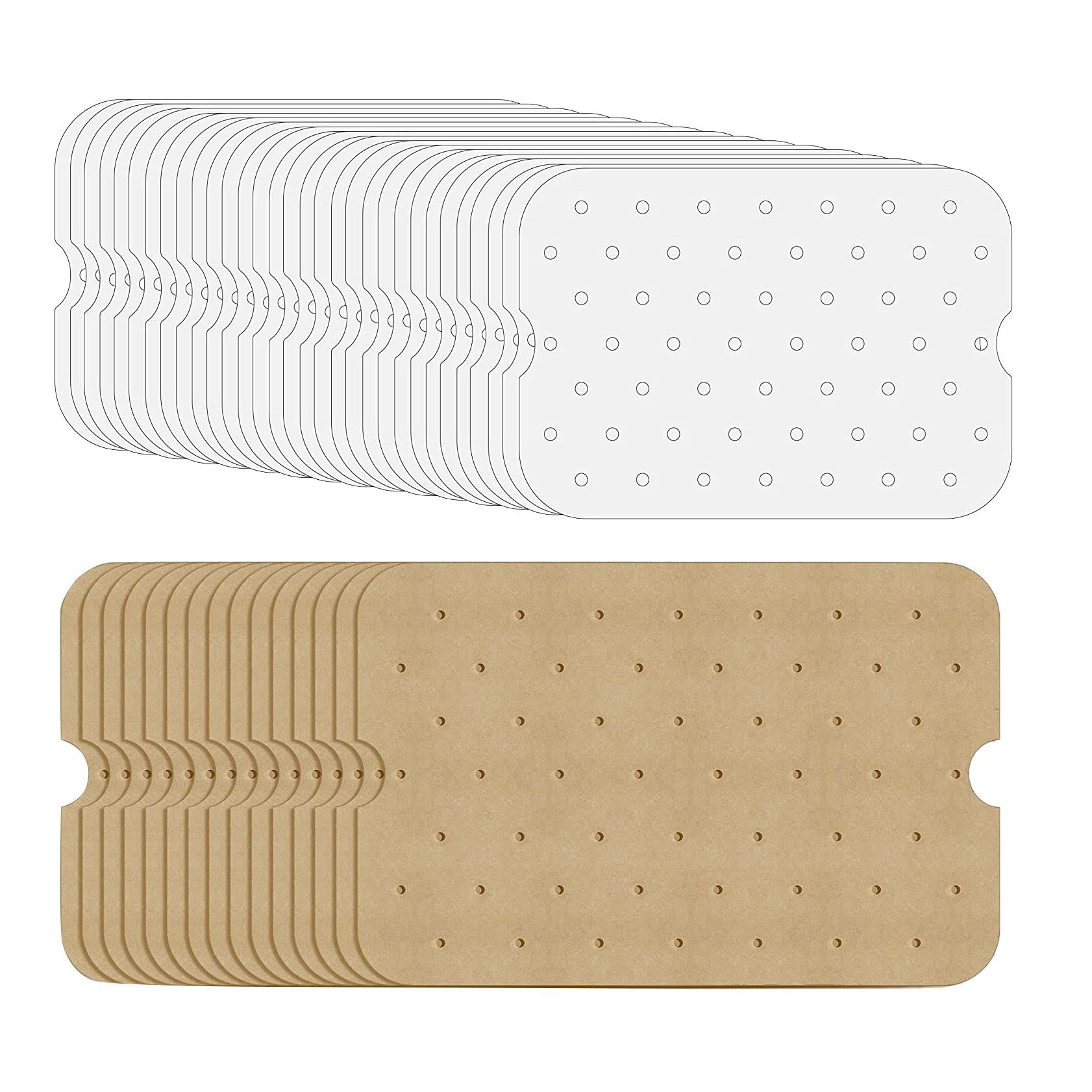 CTRLZS 200 Pcs Air Fryer Parchment Paper Liners for Foodi XL Smart FG551 6-In-1 Indoor Grill for Foodi Accessories
