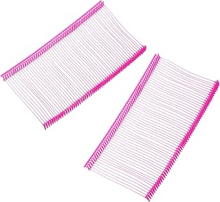 sourcing map 5000 sujetadores estándar para pistola de etiquetado, etiquetas de ropa de 5 cm, color rojo rosa, recambios de plástico, accesorios de etiqueta de tela, púas de pistola para ropa