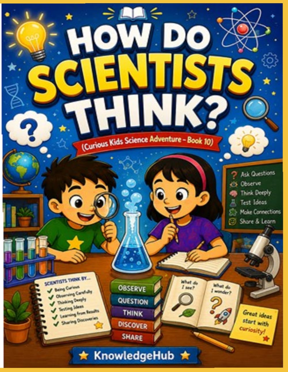 How Do Scientists Think?: Discover How Scientists Ask Questions, Solve Problems, and Change the World! (Curious Kids Science Adventure)