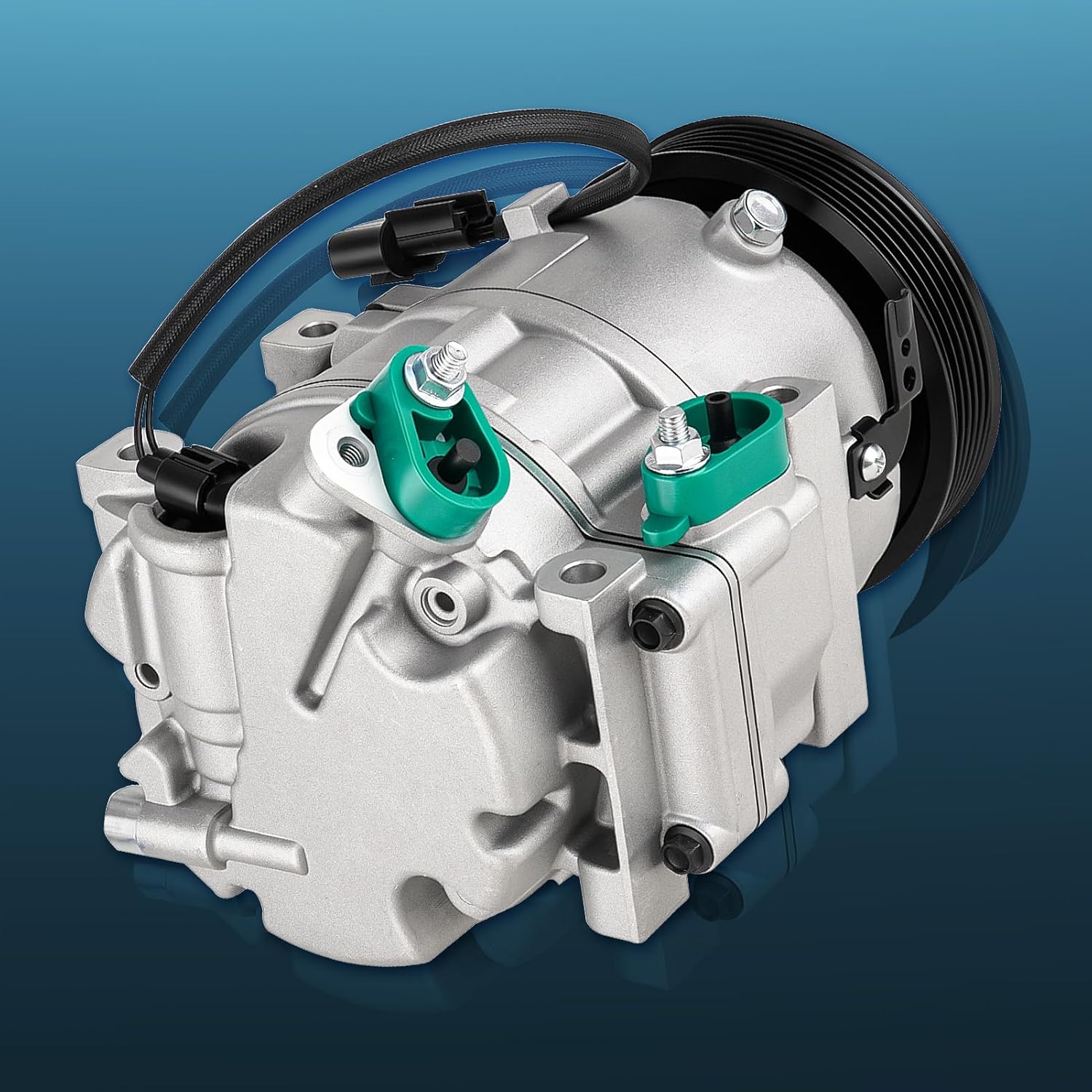 TadaMark A/C Air Compressor with Clutch Fit for Kia Sorento 3.5L 2011-2012 (Direct Drive)2013, for Sorento 3.3L 2014-2015; fit for Hyundai Santa Fe 2013-2018 3.3L, for Santa Fe XL 2013-2019 3.3L