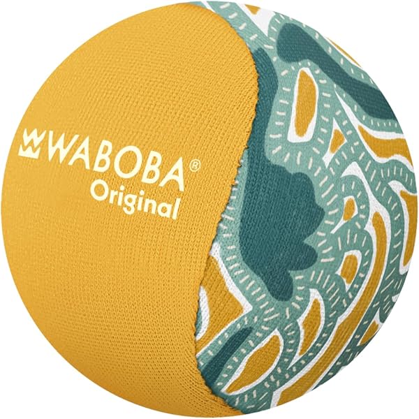 Waboba Vattenhoppboll med Teal-Pebbles design