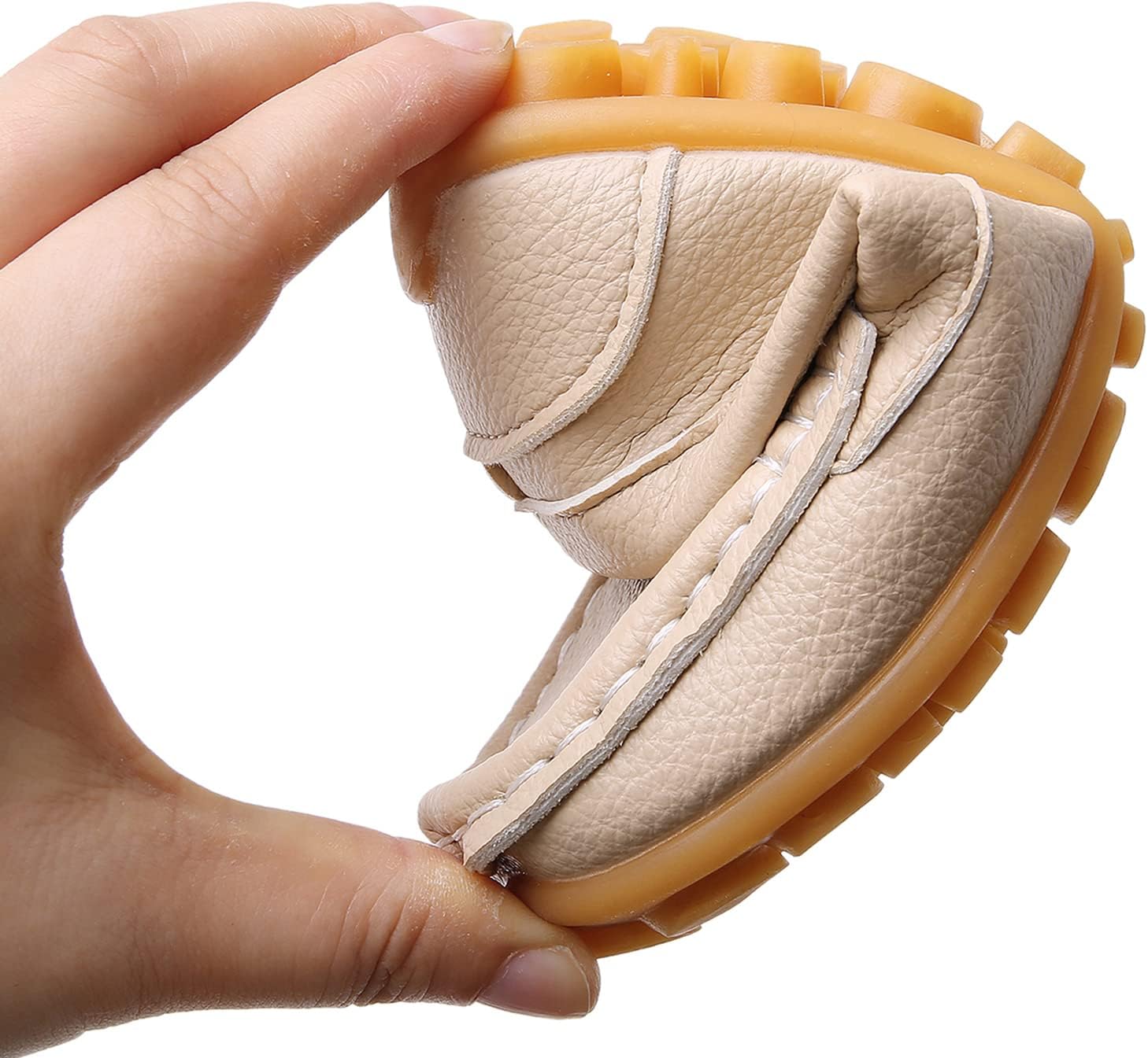 RVROVIC Kids Girls Boys Slip-on Loafers Oxford PU Leather Flats Shoes(Toddler/Little Kid) - Image 2