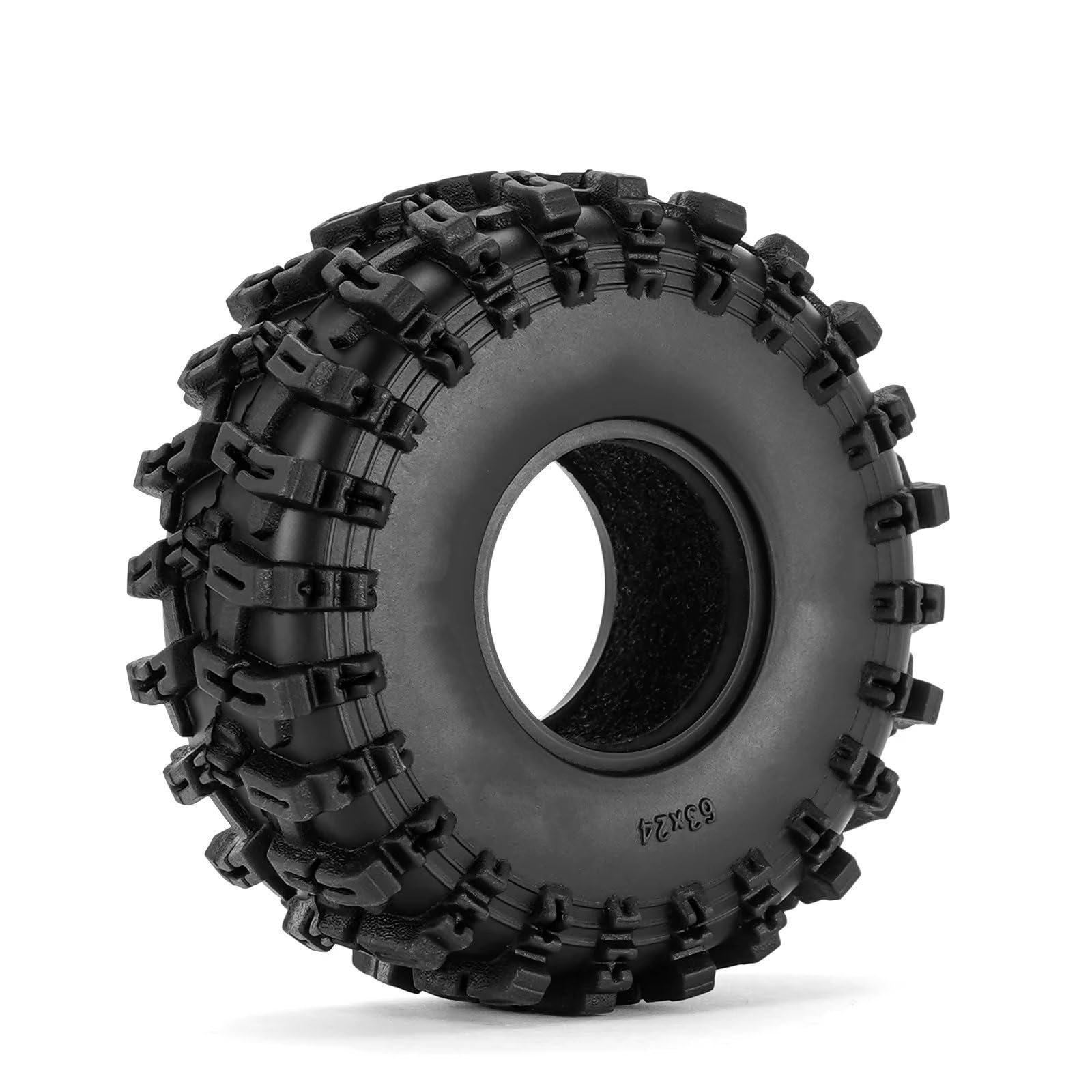 RC Neumático Coche para 1/24 1/18 Coche Trepador De Control Remoto 4 Uds. Neumáticos De Rueda De 1,0 "63 * 24mm