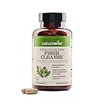 NatureWise Total Colon Care Fiber Cleanse - Natural Laxative Blend - Herbal Laxatives, Prebiotics, & Enzymes for Regularity, Digestion, Weight & Gut Health - Non-GMO - 60 Capsules[30-Day Supply]