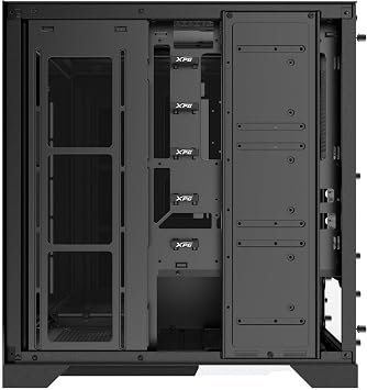 XPG ADATA INVADER X Mid-Tower Player Case – Black, Tempered Glass, 360mm Radiator Support
