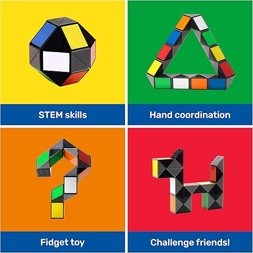 Miniatura 10 de Rubik's Torre, rompecabezas complejo de 2 x 2 x 4 a juego de colores a juego para resolver problemas de viaje, cubo desafiante para el cerebro,