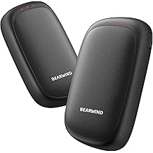 电动暖手器可充电 - 2 件装磁性袖珍暖手器,带 AI 芯片、便携式狩猎装备、可重复使用的冬季必需品、男士、女士户外礼品创意