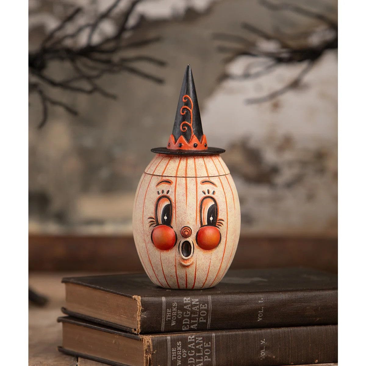 Amazon.com: Bethany Lowe Gourdy White-O-Ween 6.5