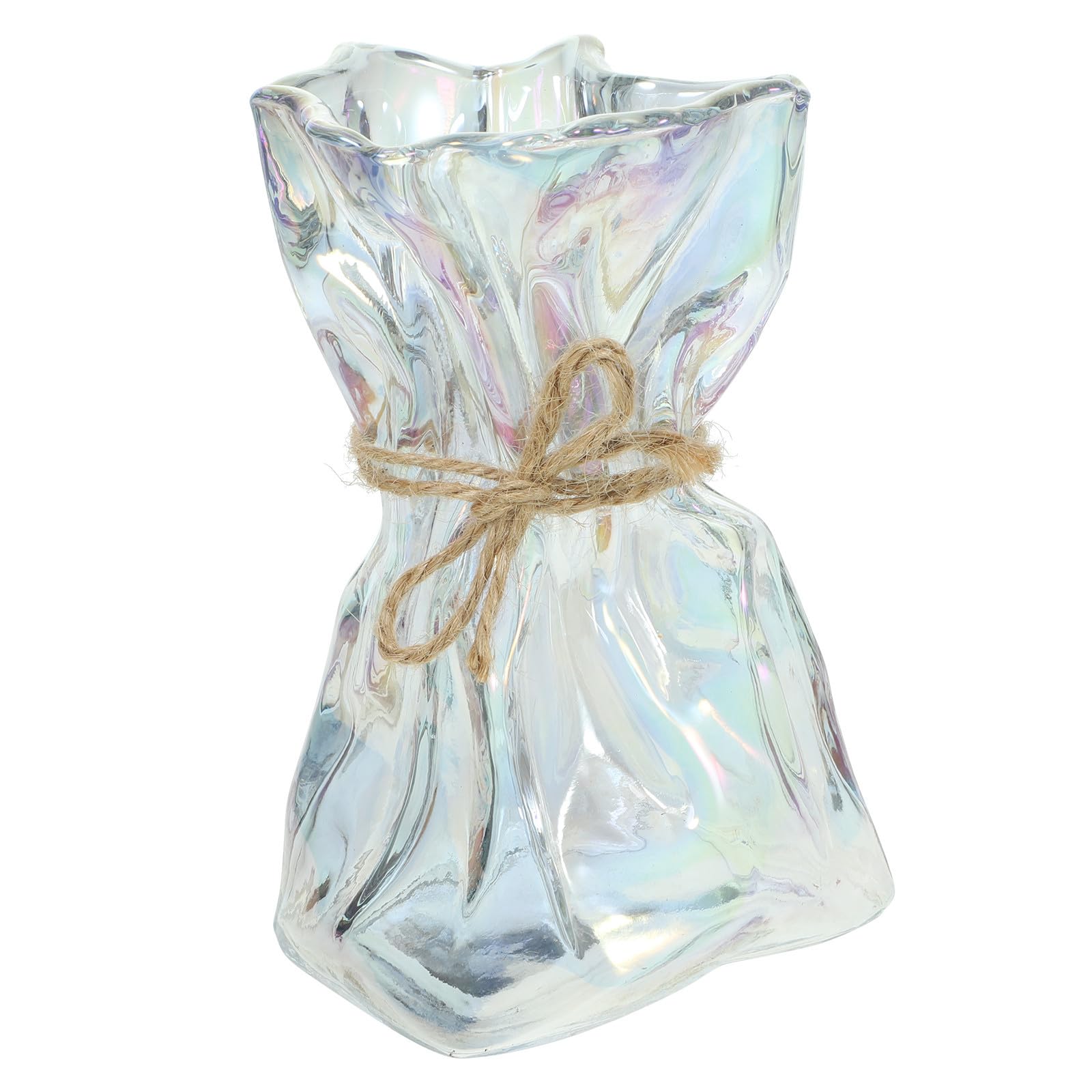 Vase de jardin en verre pour décoration de table moderne