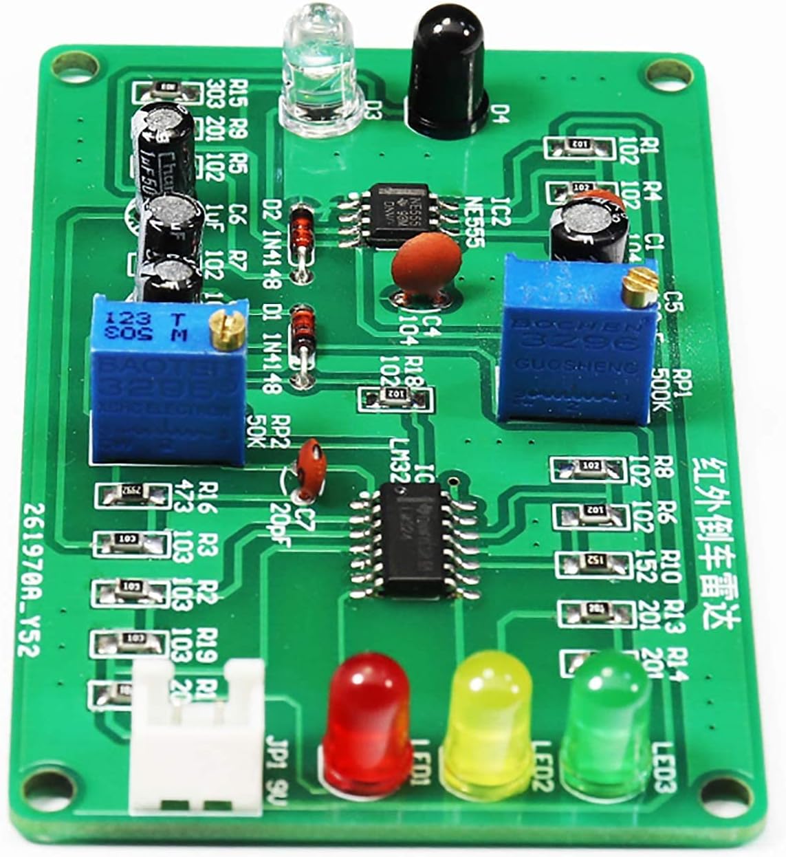 Gikfun Welding Practice Soldering Skill Training Board Xmas Tree Led DIY Kits
